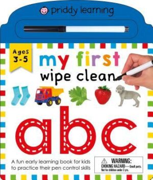 My First Wipe Clean ABC: A fun early learning book for kids to practice their pen control skills BookStudio.lk Sri Lanka